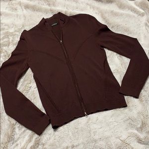 Express sweater with zipper